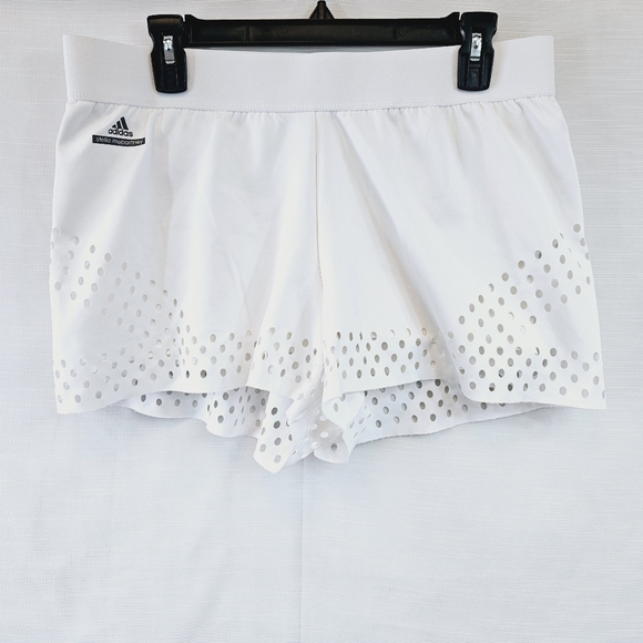 Adidas Stella Mccartney Laser Cut 2 in 1 Double Short size Large - Picture 3 of 9